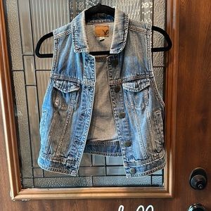 Denim vest